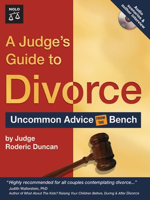 cover image of A Judge's Guide to Divorce
